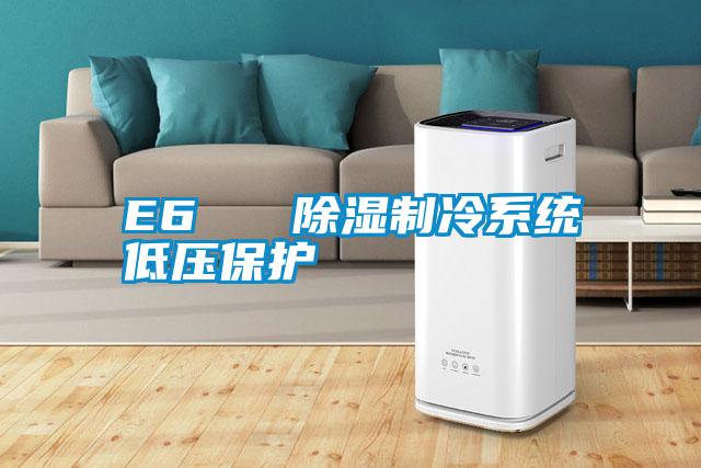 E6   除濕制冷系統低壓保護