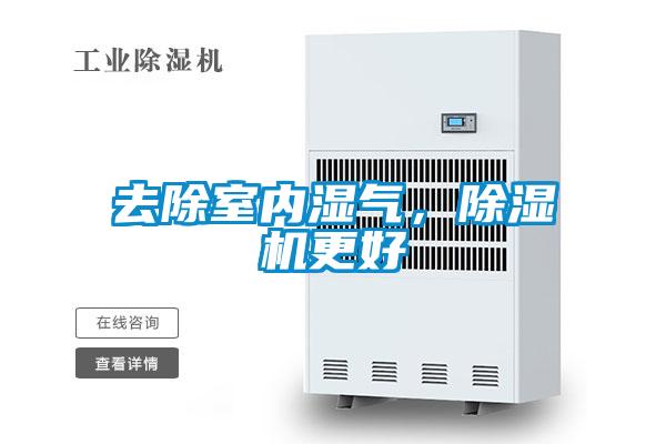 去除室內濕氣，除濕機更好