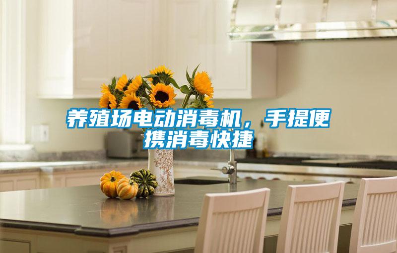 養(yǎng)殖場(chǎng)電動(dòng)消毒機(jī)，手提便攜消毒快捷