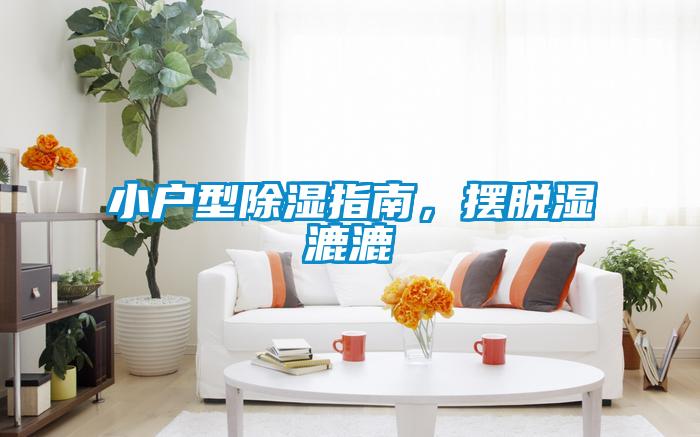 小戶型除濕指南，擺脫濕漉漉