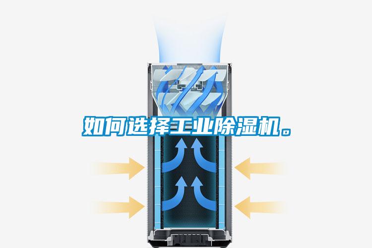 如何選擇工業除濕機。