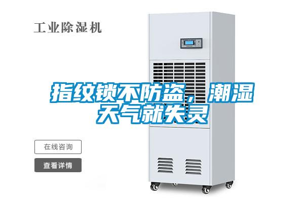 指紋鎖不防盜，潮濕天氣就失靈