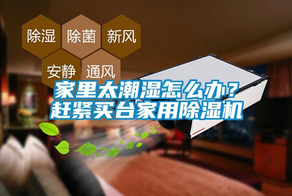 家里太潮濕怎么辦？趕緊買臺家用除濕機