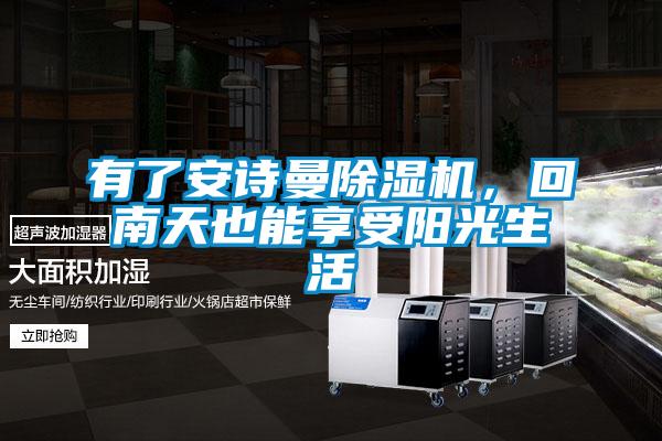 有了安詩曼除濕機(jī)，回南天也能享受陽光生活