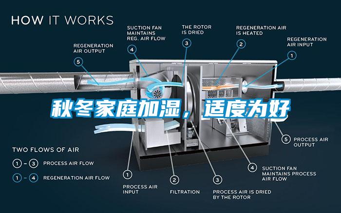 秋冬家庭加濕，適度為好