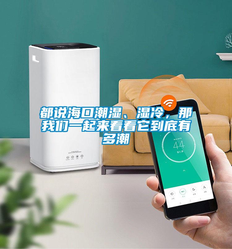 都說?？诔睗?、濕冷，那我們一起來看看它到底有多潮