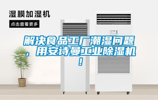 解決食品工廠潮濕問題，用安詩曼工業除濕機！