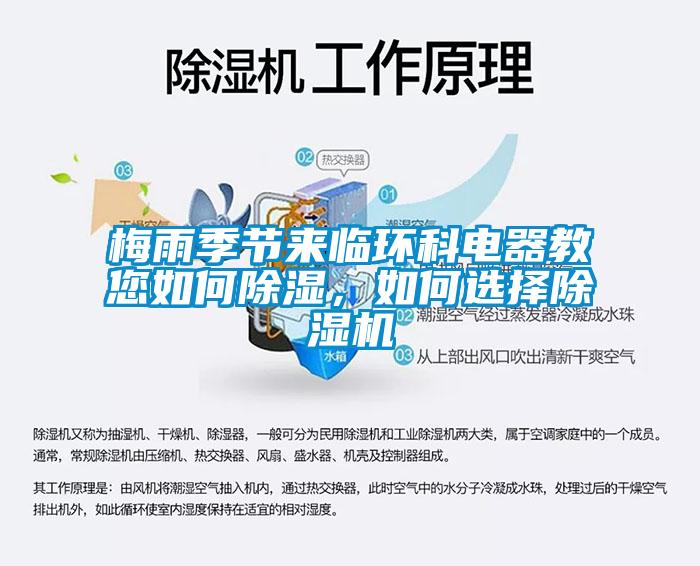 梅雨季節(jié)來臨環(huán)科電器教您如何除濕，如何選擇除濕機