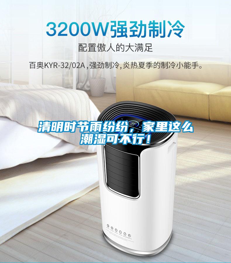 清明時節(jié)雨紛紛，家里這么潮濕可不行！