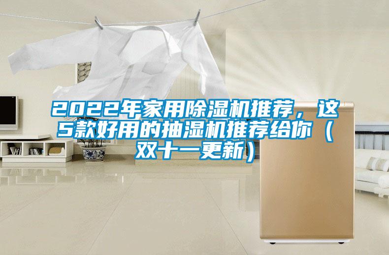 2022年家用除濕機推薦，這5款好用的抽濕機推薦給你（雙十一更新）
