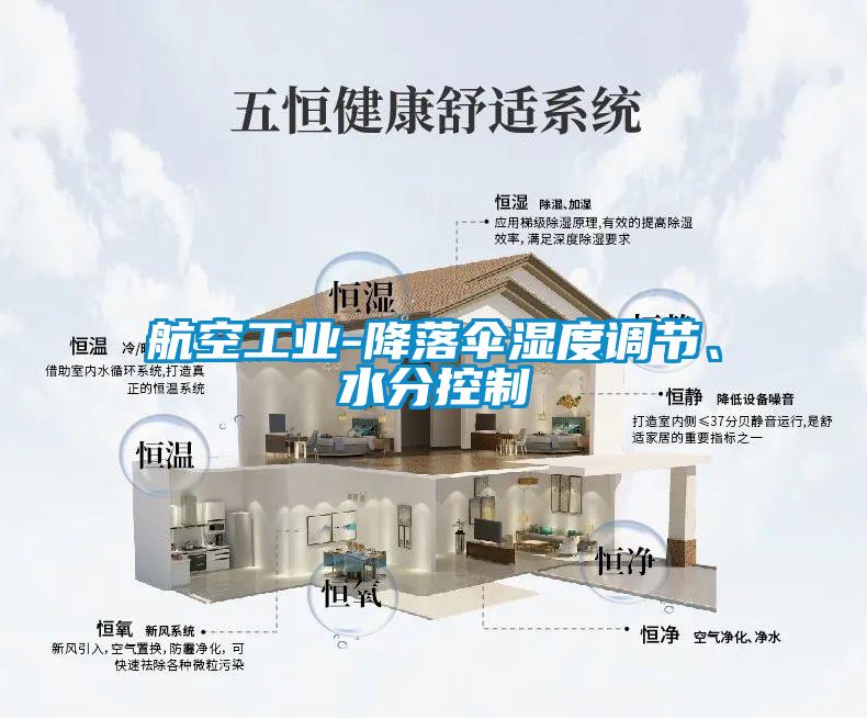 航空工業-降落傘濕度調節、水分控制