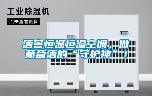 酒窖恒溫恒濕空調(diào)，做葡萄酒的“守護神”！