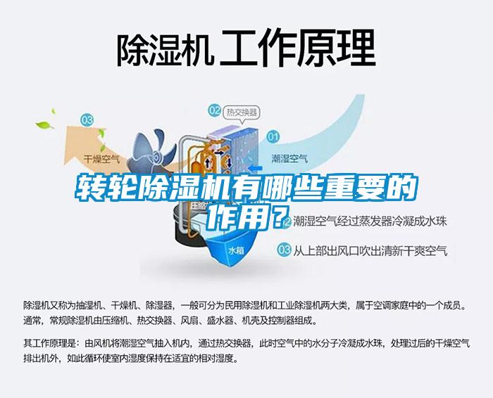 轉輪除濕機有哪些重要的作用？