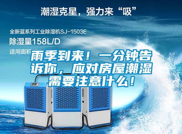 雨季到來！一分鐘告訴你，應(yīng)對房屋潮濕需要注意什么！
