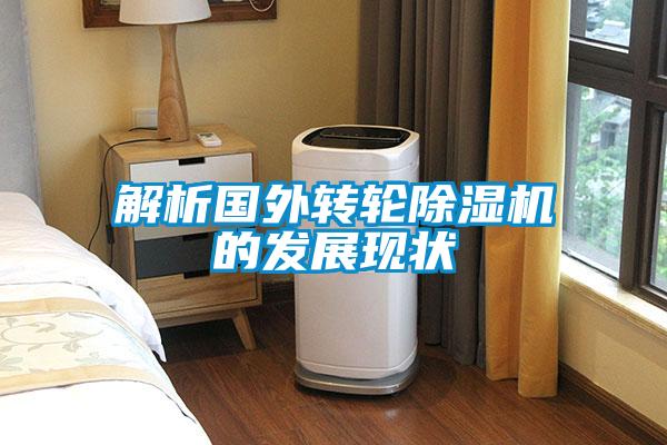解析國外轉(zhuǎn)輪除濕機的發(fā)展現(xiàn)狀