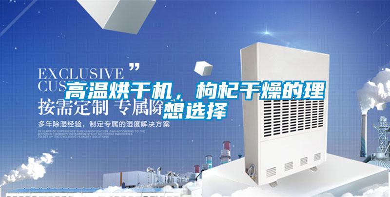 高溫烘干機，枸杞干燥的理想選擇