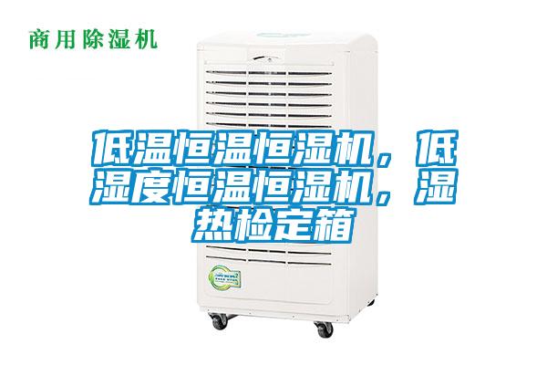 低溫恒溫恒濕機，低濕度恒溫恒濕機，濕熱檢定箱