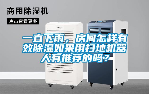 一直下雨，房間怎樣有效除濕如果用掃地機器人有推薦的嗎？