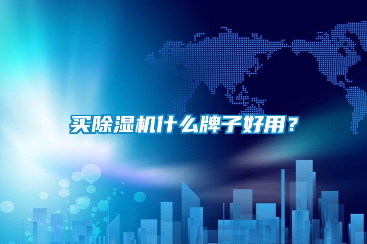 買(mǎi)除濕機(jī)什么牌子好用？