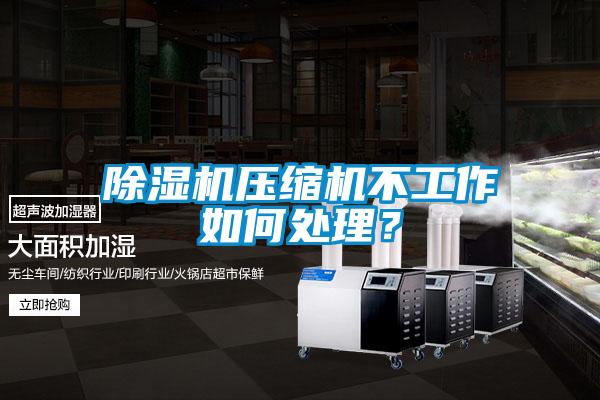 除濕機壓縮機不工作如何處理？