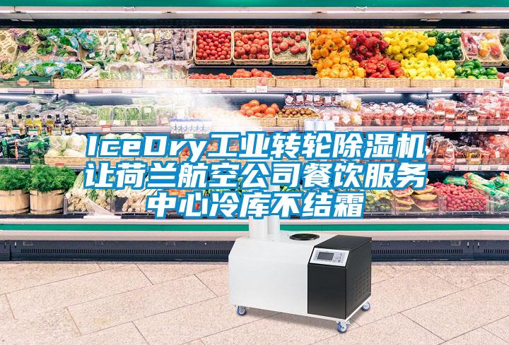 IceDry工業(yè)轉(zhuǎn)輪除濕機讓荷蘭航空公司餐飲服務(wù)中心冷庫不結(jié)霜
