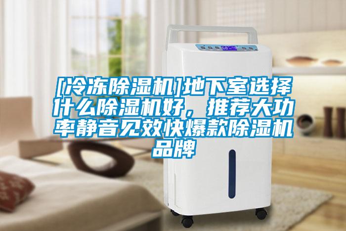 [冷凍除濕機]地下室選擇什么除濕機好，推薦大功率靜音見效快爆款除濕機品牌