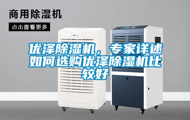 優(yōu)澤除濕機(jī)，專家詳述如何選購優(yōu)澤除濕機(jī)比較好