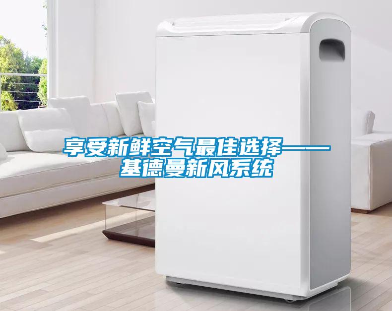 享受新鮮空氣最佳選擇——基德曼新風系統