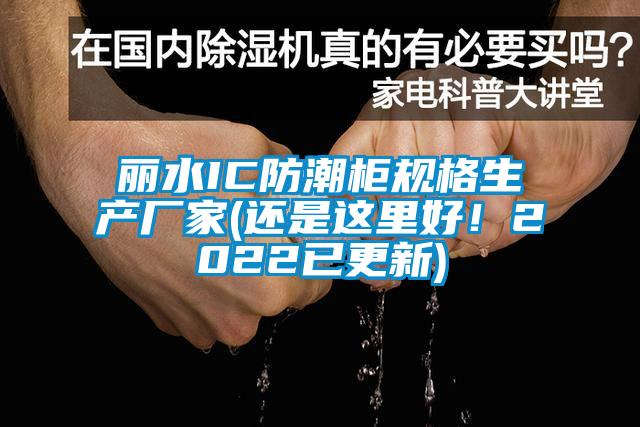 麗水IC防潮柜規(guī)格生產(chǎn)廠家(還是這里好！2022已更新)