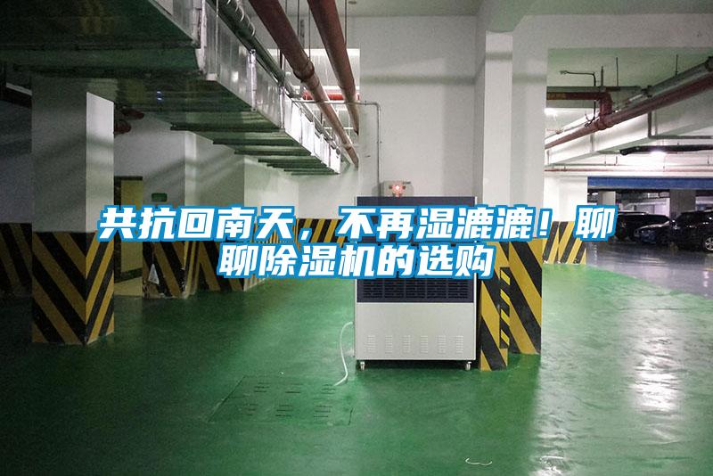 共抗回南天，不再濕漉漉！聊聊除濕機的選購