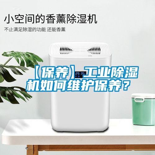 【保養】工業除濕機如何維護保養？