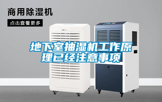 地下室抽濕機工作原理已經(jīng)注意事項