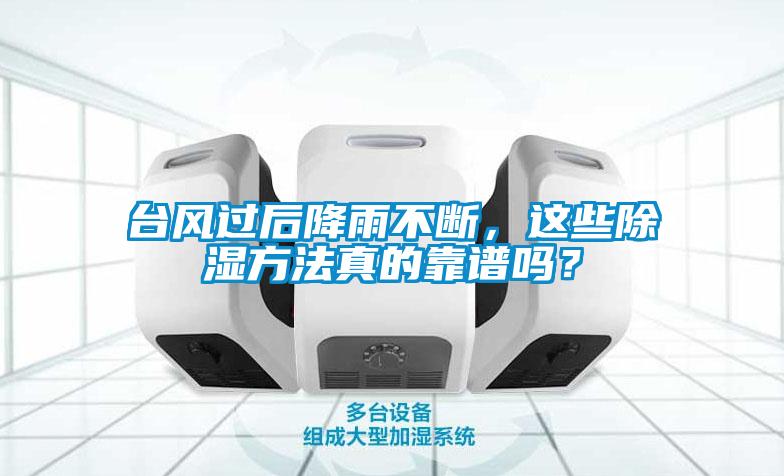 臺風(fēng)過后降雨不斷，這些除濕方法真的靠譜嗎？