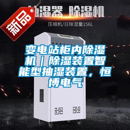 變電站柜內除濕機｜除濕裝置智能型抽濕裝置，恒博電氣