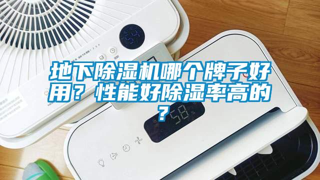 地下除濕機哪個牌子好用？性能好除濕率高的？
