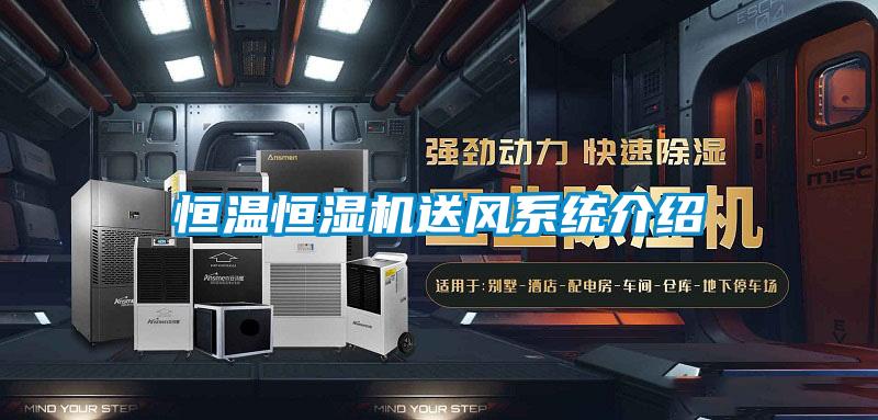 恒溫恒濕機送風(fēng)系統(tǒng)介紹