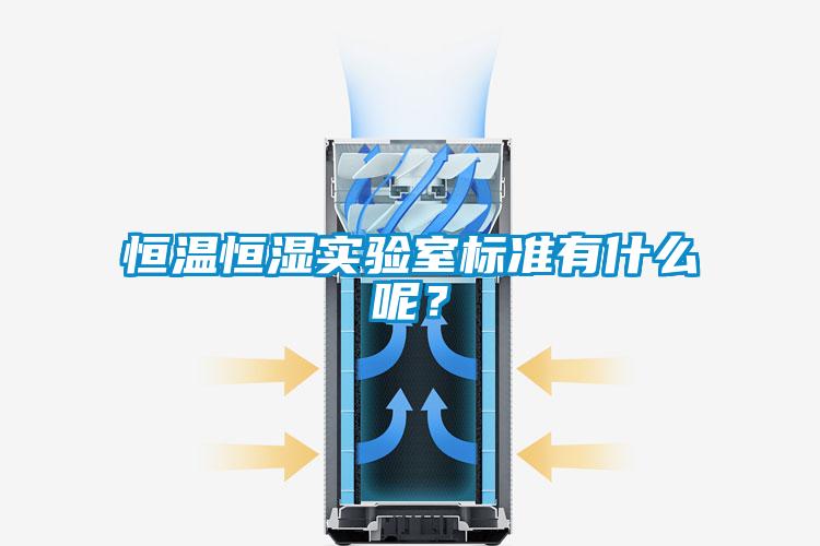 恒溫恒濕實驗室標準有什么呢？