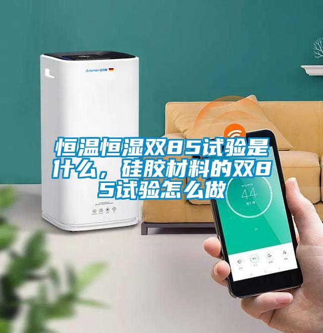恒溫恒濕雙85試驗(yàn)是什么，硅膠材料的雙85試驗(yàn)怎么做