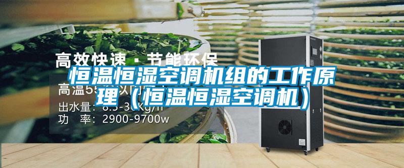 恒溫恒濕空調(diào)機組的工作原理（恒溫恒濕空調(diào)機）