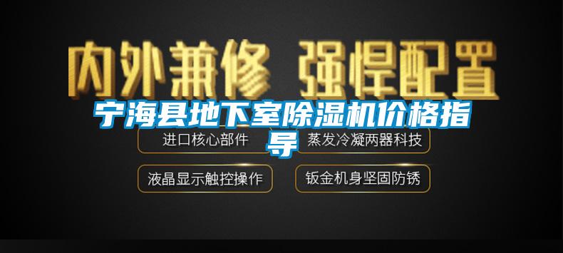 寧?？h地下室除濕機(jī)價格指導(dǎo)