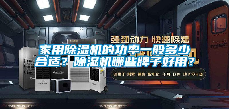 家用除濕機的功率一般多少合適？除濕機哪些牌子好用？