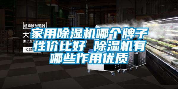 家用除濕機哪個牌子性價比好 除濕機有哪些作用優(yōu)質(zhì)