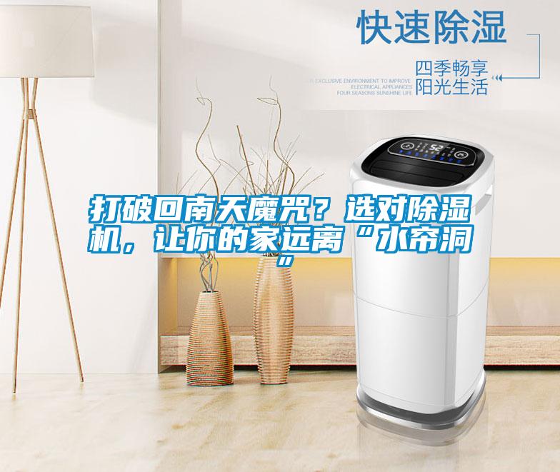 打破回南天魔咒？選對除濕機，讓你的家遠離“水簾洞”