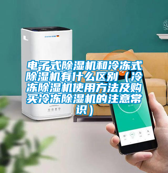 電子式除濕機(jī)和冷凍式除濕機(jī)有什么區(qū)別（冷凍除濕機(jī)使用方法及購買冷凍除濕機(jī)的注意常識）