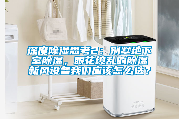 深度除濕思考2：別墅地下室除濕，眼花繚亂的除濕新風設備我們應該怎么選？
