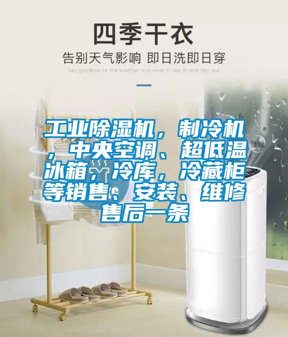 工業(yè)除濕機(jī)，制冷機(jī)，中央空調(diào)、超低溫冰箱，冷庫，冷藏柜等銷售、安裝、維修售后一條