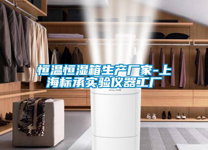 恒溫恒濕箱生產(chǎn)廠家-上海標承實驗儀器工廠