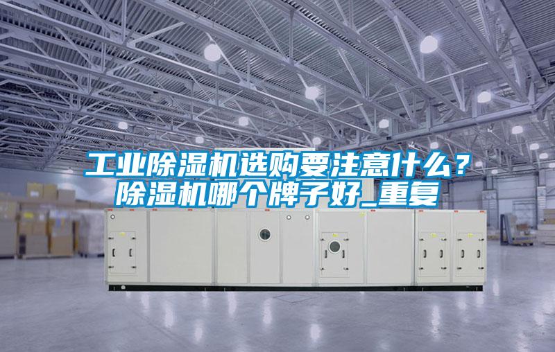 工業(yè)除濕機(jī)選購要注意什么？除濕機(jī)哪個牌子好_重復(fù)