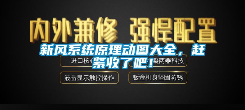 新風系統原理動圖大全，趕緊收了吧！