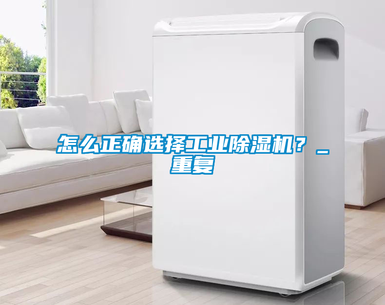 怎么正確選擇工業除濕機？_重復